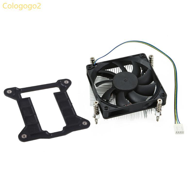 Cologogo2 พัดลม ITX หม้อน้ําบางสําหรับ LGA 1155 1156 1150 1151 พัดลมระบายความร้อน CPU หม้อน้ํา