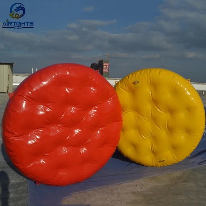 M9NZ Original Race Water Inflatables, Aqua Buoy ราคาถูก Inflatable Water Matress สําหรับเกมกระโดด