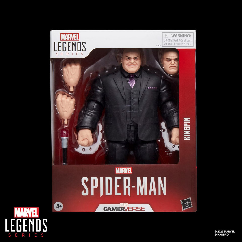 Marvel Legends ml Game Version Black Gold และ Kingpin Spiderman Villain