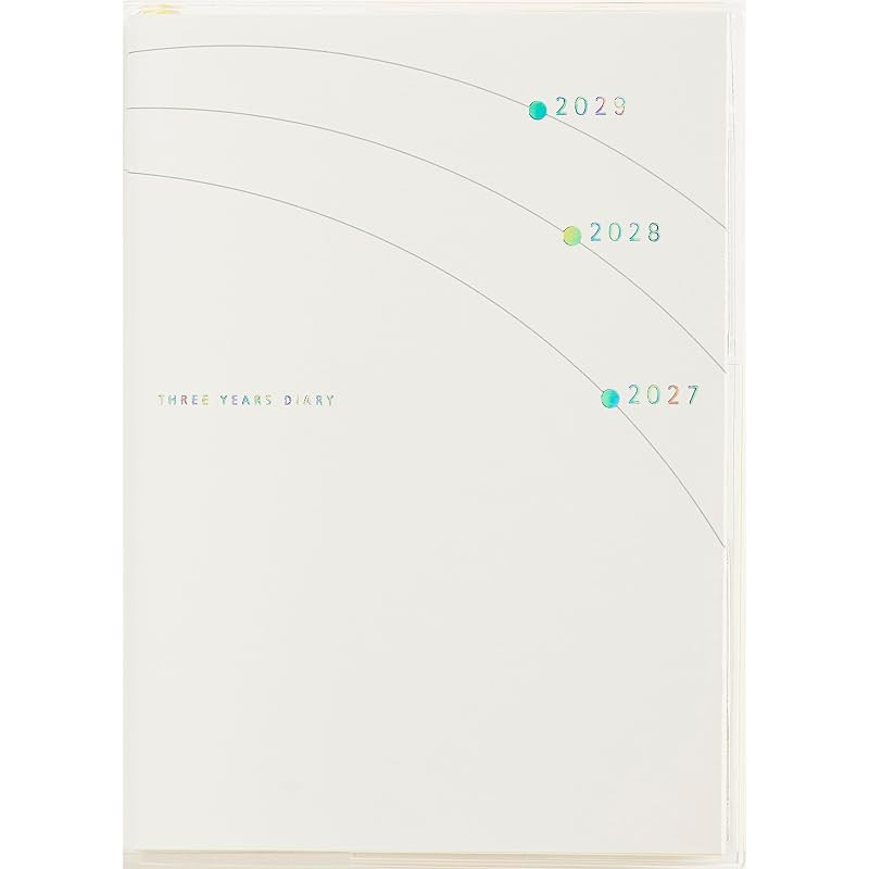 Takahashi 2027 A6 Pocket Diary - 5-Year/3-Year Journal (Starts January 2027)