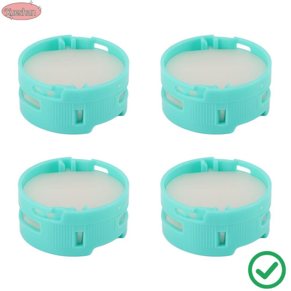 XUESHAN 4PCS ตลับหมึกเครื่องฟอกอากาศ,พลาสติกขนาดกะทัดรัดกลิ่น Neutralizer เปลี่ยนตลับหมึก,คลิปสําหรั