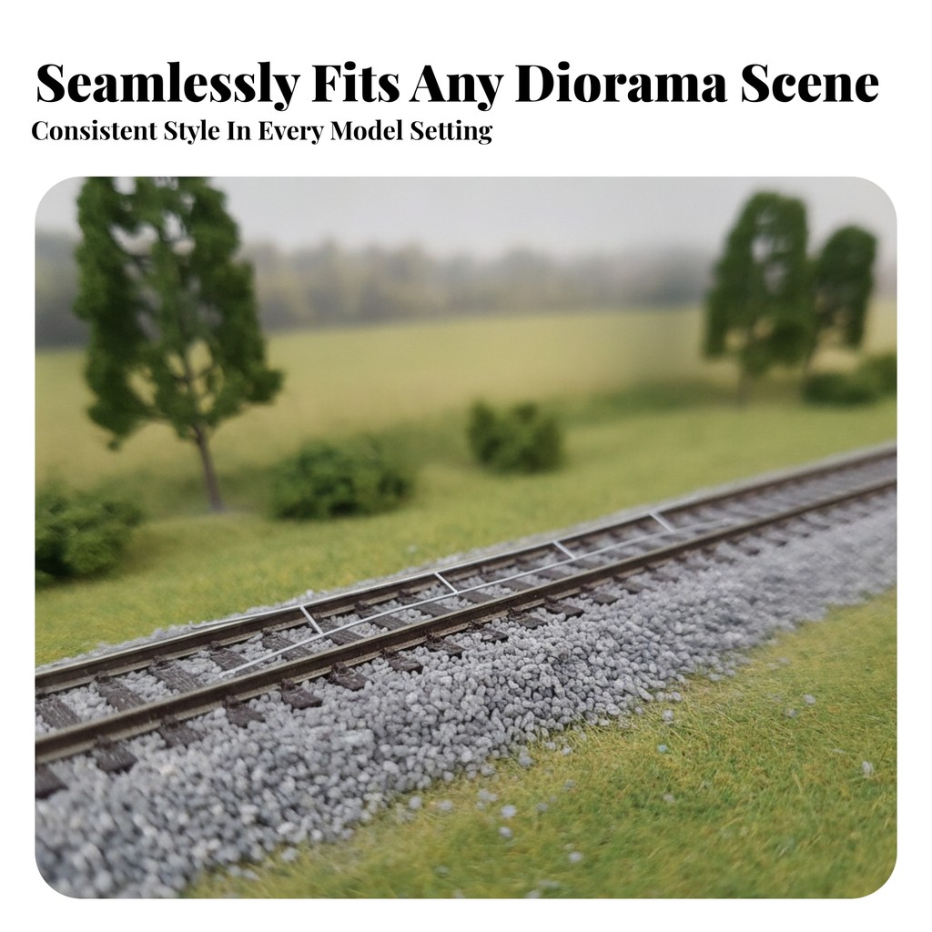 สายไฟลวด N-Scale Catenary Wire Overhead Rail Component ตรงสําหรับนักงานอดิเรก รถไฟ Dioramas