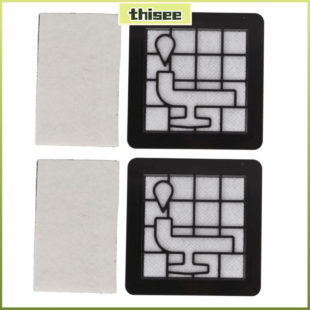 THISEPH 2 ชุดเครื่องดูดฝุ่น,สีดํานํากลับมาใช้ใหม่ได้สูญญากาศกรอง,ที่มีประสิทธิภาพสูงสําหรับ 2000 Ser