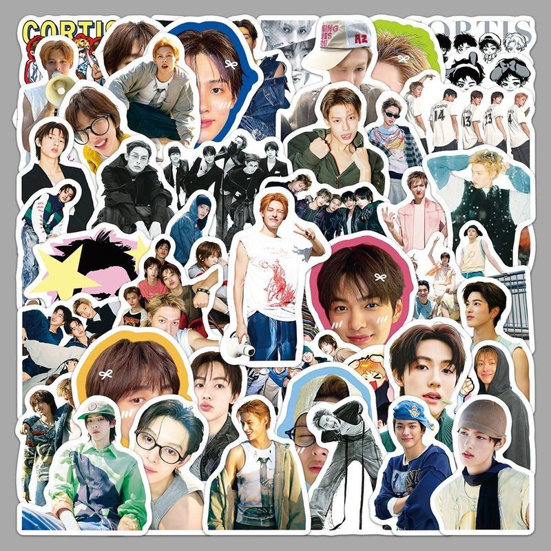 CORTIS/เกาหลี CORTIS Mens Group Idol Guitar Sticker/Uywq