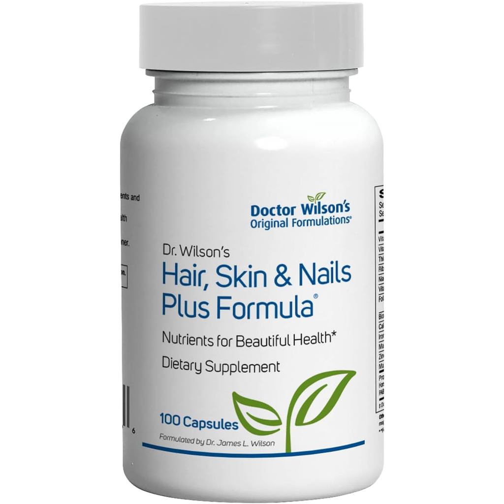ดร. Wilsons Hair, Skin & Nails Plus Formula 100 Capsules Nutrient Support for Hair, Skin and Nails