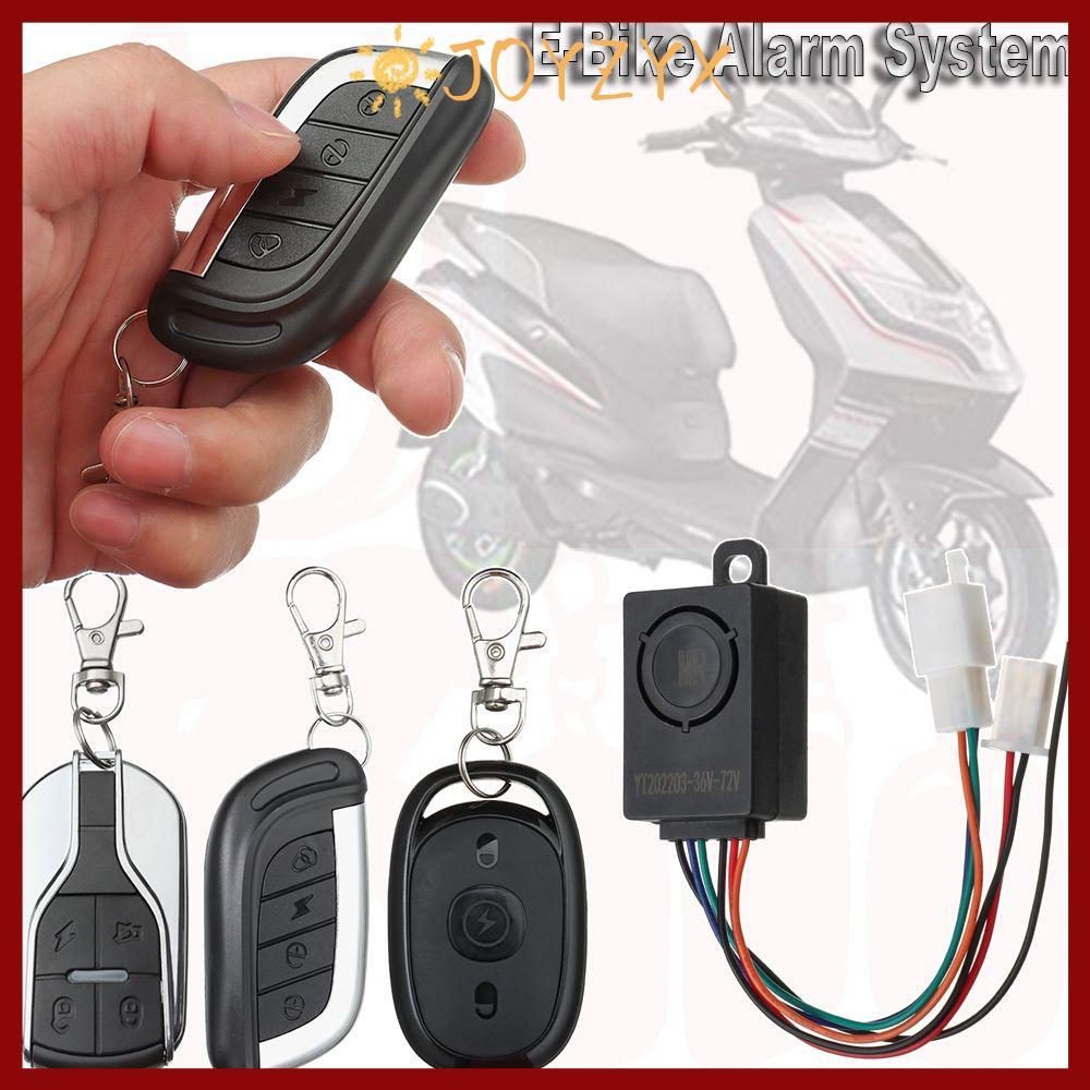 JOYZYX E-Bike Alarm System 36-72V Refitting Parts Replacement Motorcycle Scooter
