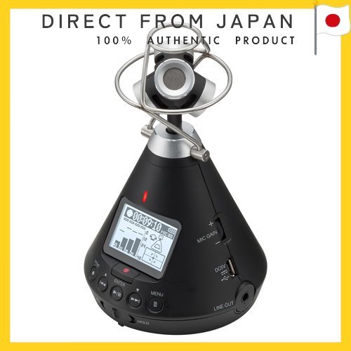 [Authentic / Direct from Japan] เครื่องบันทึกเสียงพกพา ZOOM H3-VR VR พร้อมระบบบันทึกเสียงแบบ Binaura