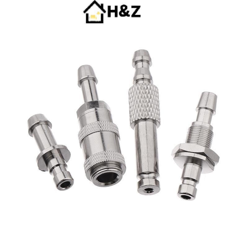 H&Z โลหะ Air ท่อ Connector อะแดปเตอร์ NIBP เครื่องวัดความดันโลหิต BP Cuff Joint Link ชายหญิง Qui การเชื่อมต่อ Bayonet Airway ข้อต่อ Nice