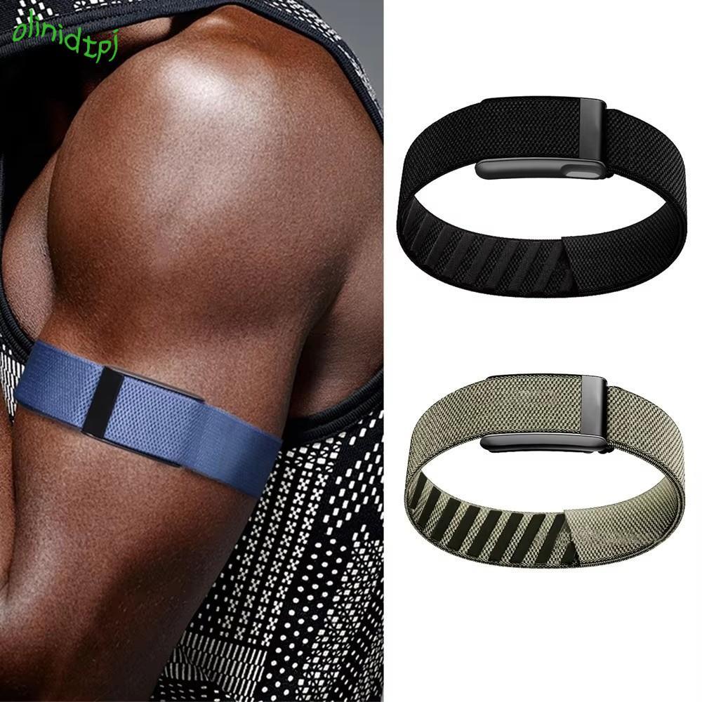 IOLINIDT Fitness Band,ไนลอนยืดหยุ่นBicepสําหรับ Whoop 5.0,Breathableเปลี่ยนสายTrackerปรับได้สําหรับ 