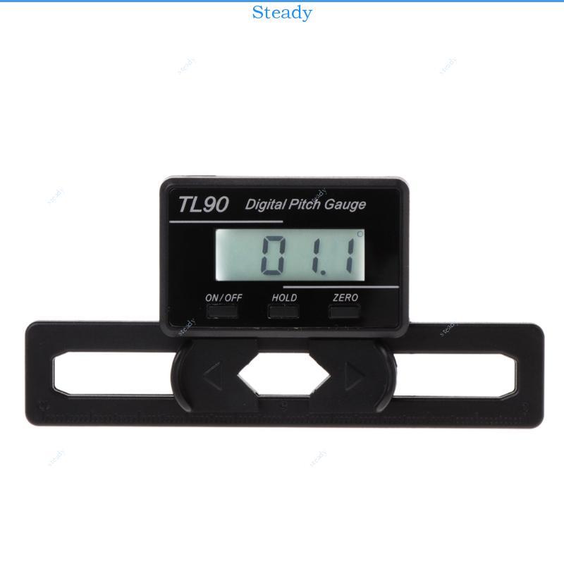 Steady Compact Pitch Gauge พร้อมจอแสดงผล LCD ใบมีดหลัก Digital Pitch Gauge Tl90 ที่มีประโยชน์