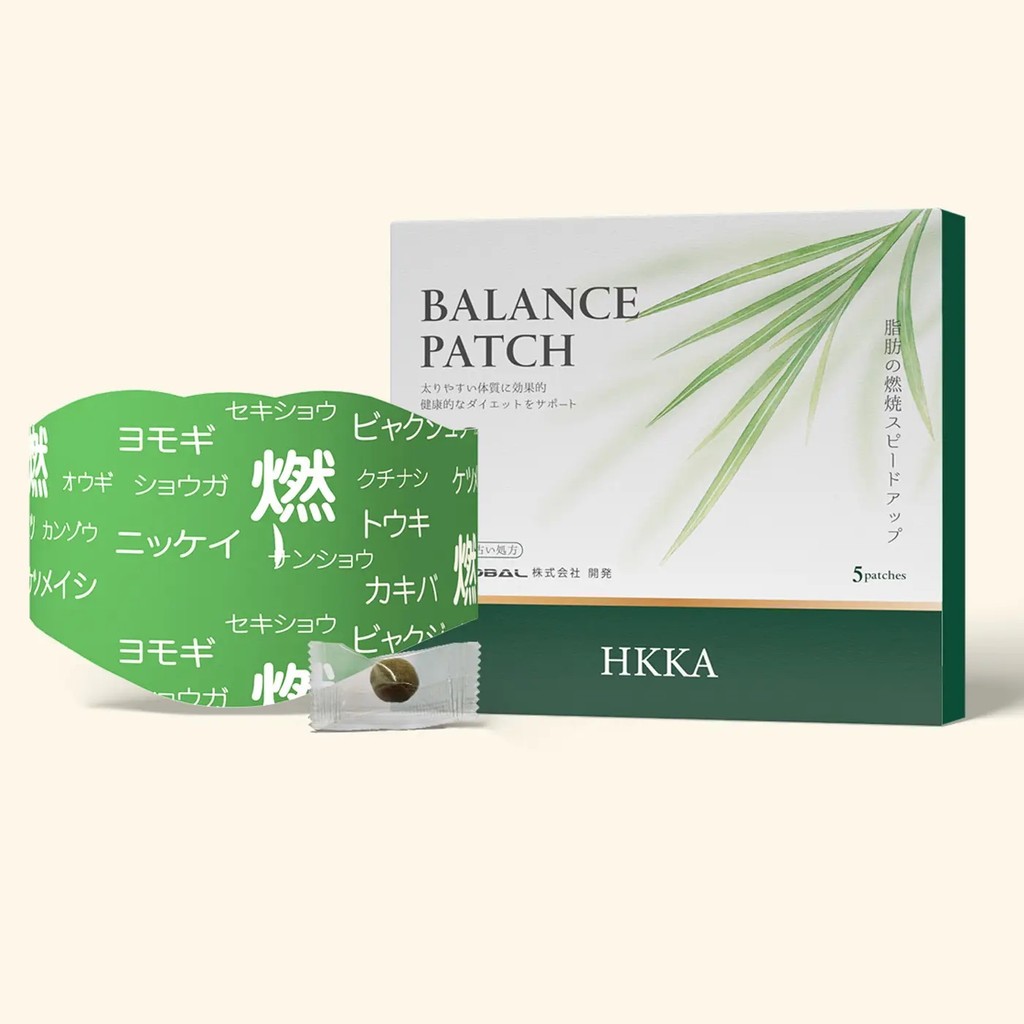 Hanpo Japanese Herbal patch Pad Balance Patch,Health Patch,แปรงเอวและหน้าท้อง T7LO