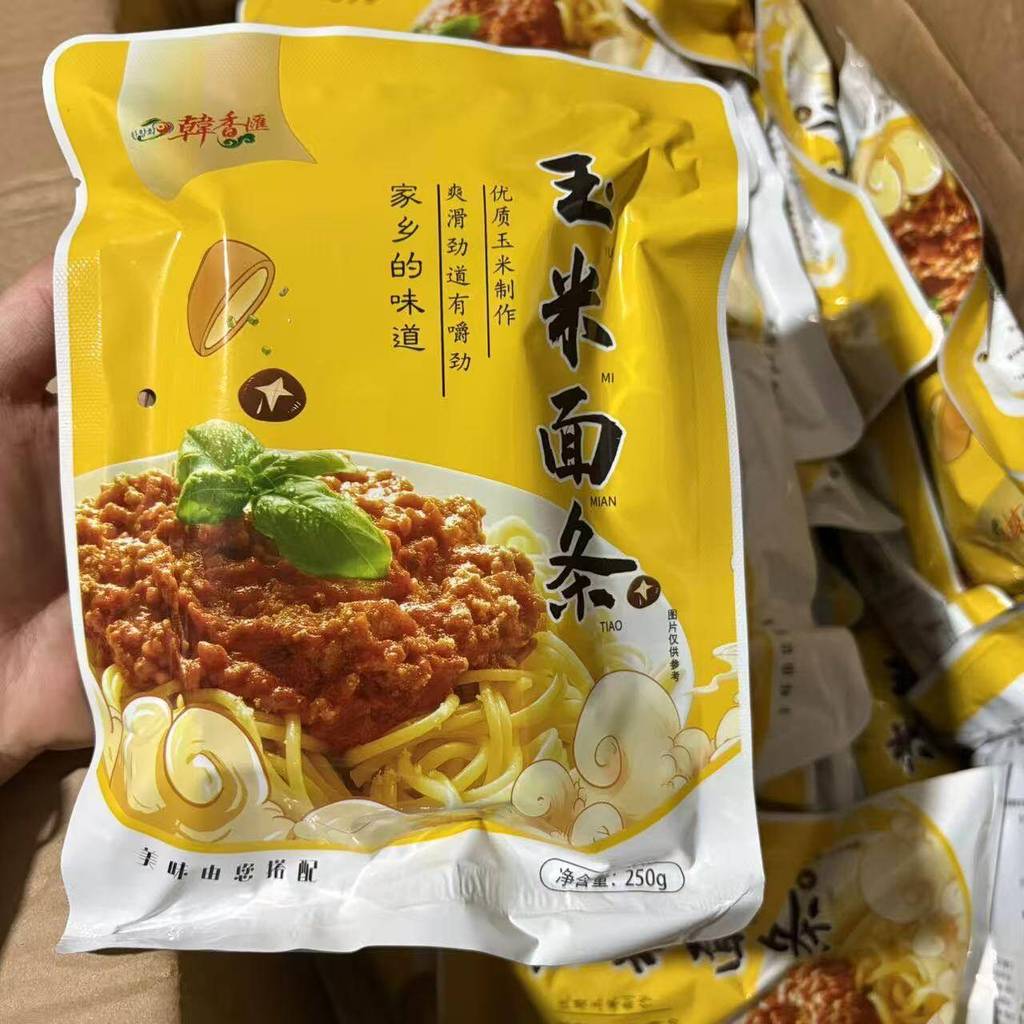 Low-Fat Corn Noodles ตะวันออกเฉียงเหนือเมล็ดหยาบ Ballast Strips Low-Fat No Saccharin Noodles แขวนก๋ว