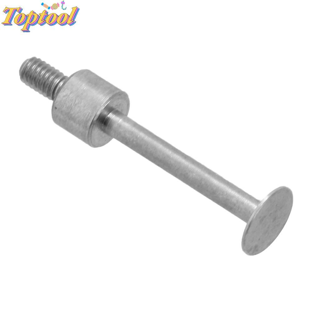 TOPTOOL จุดสัมผัสแบน, M2.5 ด้าย T Shape Dial Indicator Probe,ทนทานความเร็วสูงเหล็ก Dial Gauge Probe 