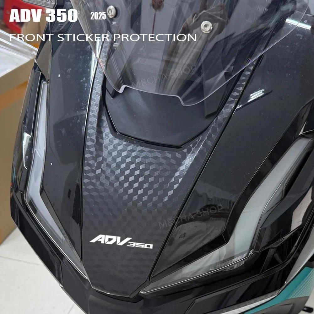 สําหรับ ADV 350 ADV350 2025 สติกเกอร์รถจักรยานยนต์ ADV350 2024 ด้านหน้า Fairing Sticke Kit