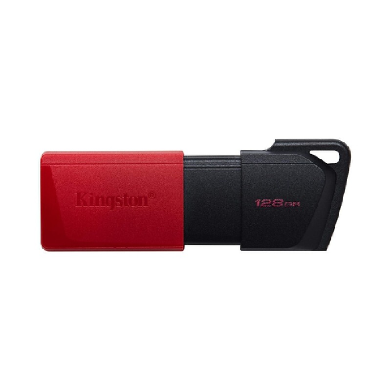 KINGSTON แฟลชไดร์ฟ DataTraveler DTXM สีแดง 128GB