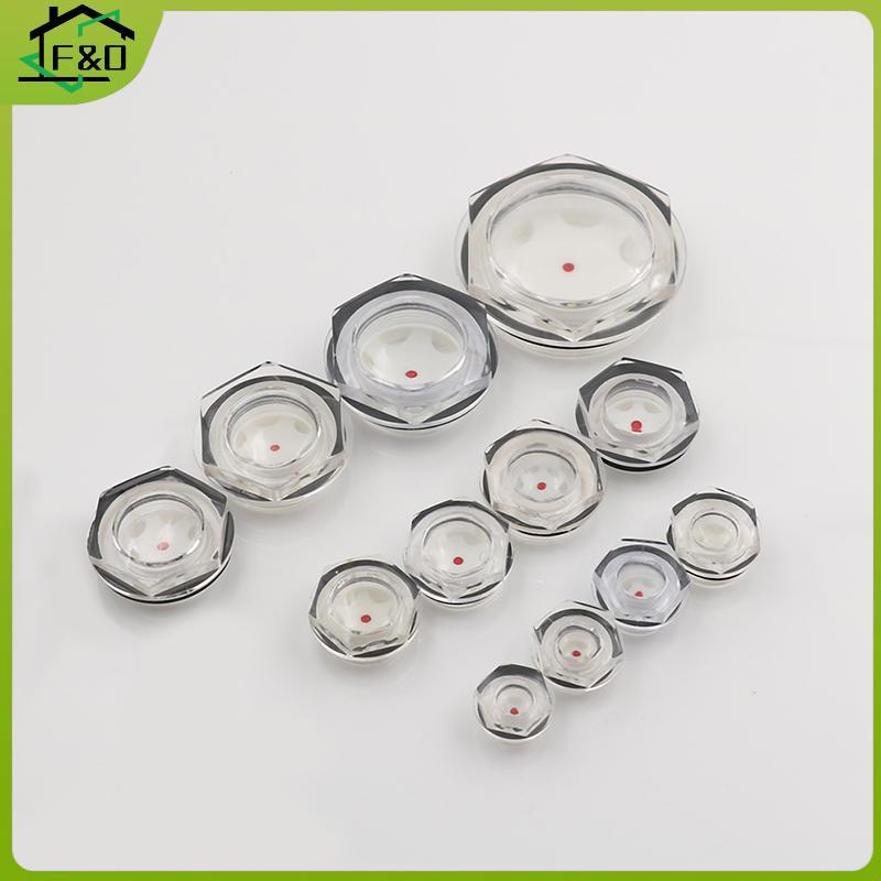 F&O 16mm-60mm dia thread airpressor oil level liquid sight glass .