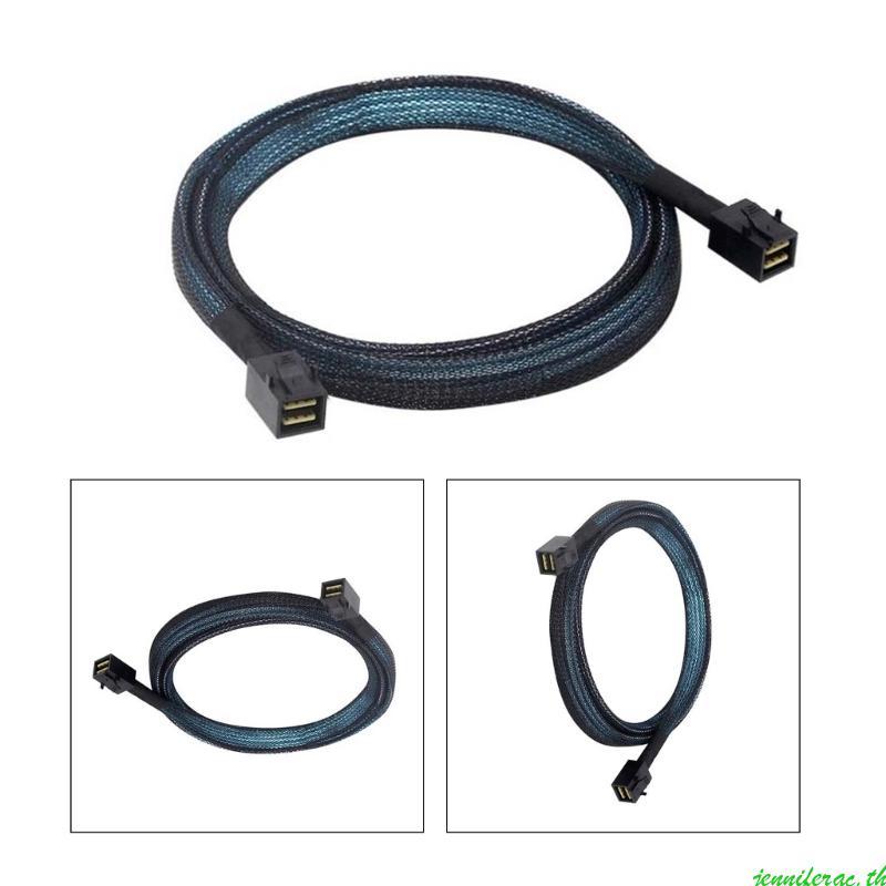 Jenniferac ทนทาน SFF 8643 ถึง SFF 8643 สายแปลงสําหรับอุปกรณ์ต่างๆ