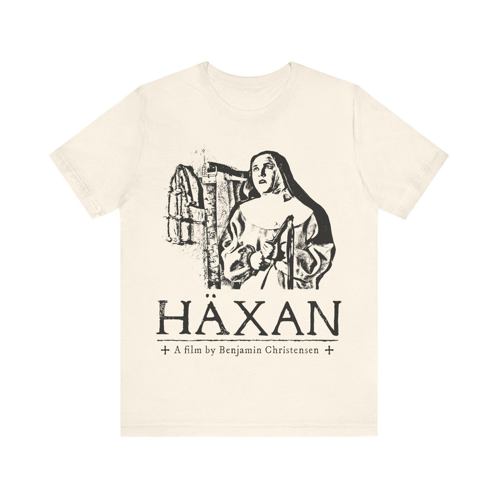 Haxan Silent Movie T-shirt Horror Movie T-shirt Witchcraft T-shirt Ghost Movie Black Magic Gothic Un