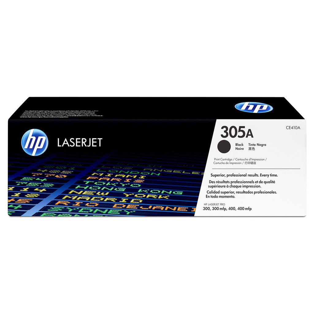 ตลับหมึกโทนเนอร์ 305A (CE410A) ดำ HP