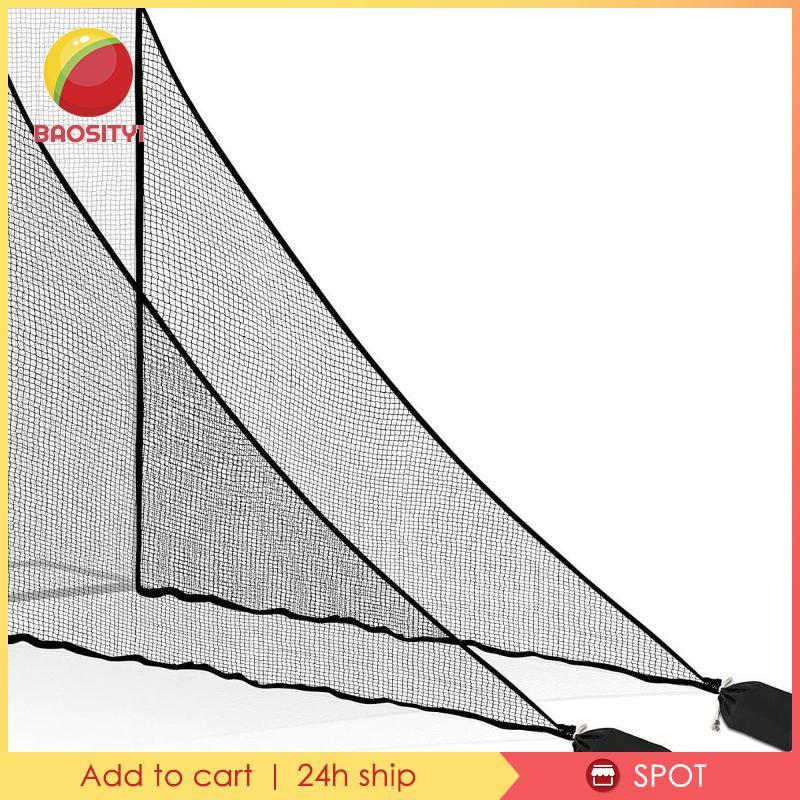 [Baosity1] Golf Practice Net Golf Close Net Extension แบบพกพา Impact Baseball Softball Net Mesh Net 