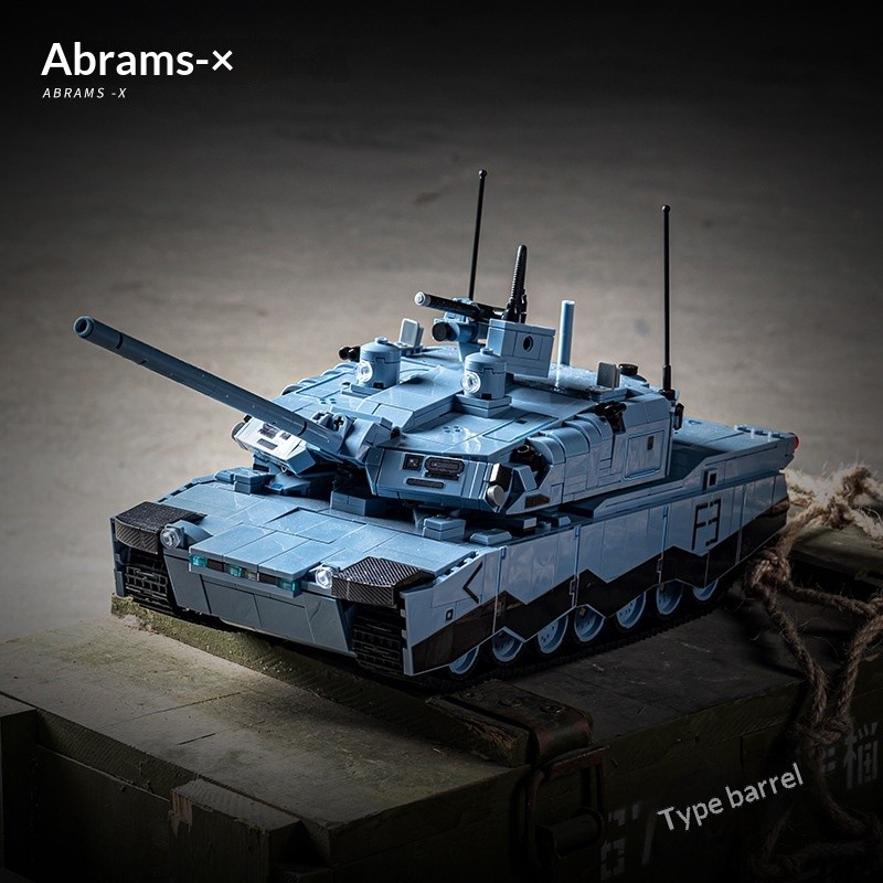 12GO โมเดิร์น 96001-5 Abrams X Panther KF51 ประกอบอาคารบล็อกของเล่นเด็กผู้ชายรุ่น