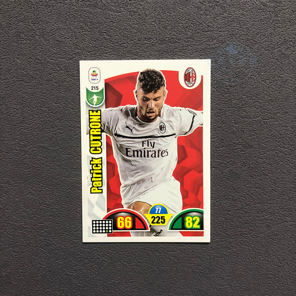 Ac Milan Panini Panini Panini 2018 Star Card 2019 อิตาลี calciatori calciatori