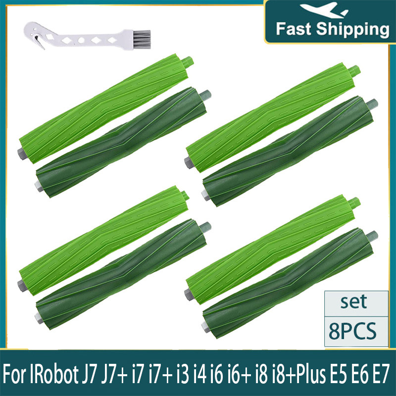 อะไหล่แปรงลูกกลิ้งสําหรับ iRobot Roomba E&I Series J7 J7+ i7 i7+ i3 i4 i6 i6+ + Plus E5 E6 E7 เครื่อ