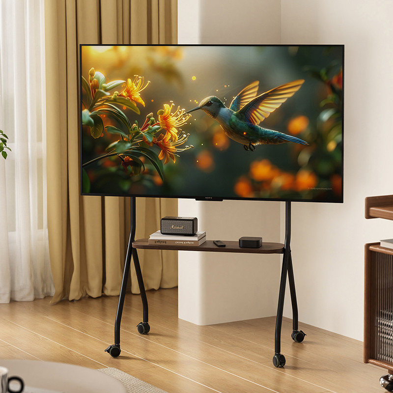 Mobile TV Rack Live Display Rack Xiaomi Haixin Universal TV Rack with Wheel Rack