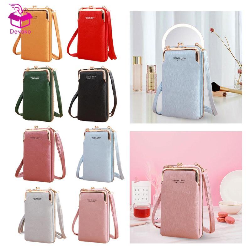 [chiwanji2mf] Phone Purse Crossbody Bag Phone Pouch Wallet Purse with Adjustable Shoulder Strap And 