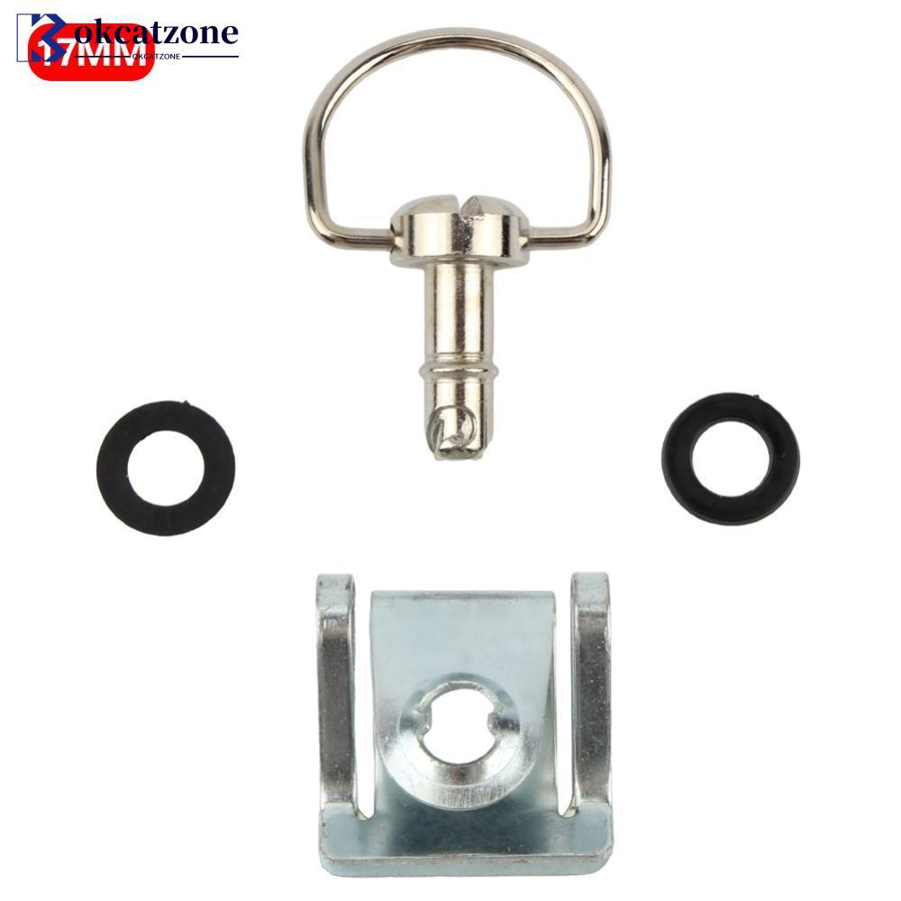 OKCATZONE Universal 17 มม.รถจักรยานยนต์ Quick Release สกรู 1/4 D-ring Turn Race Fairing Fastener ชุด