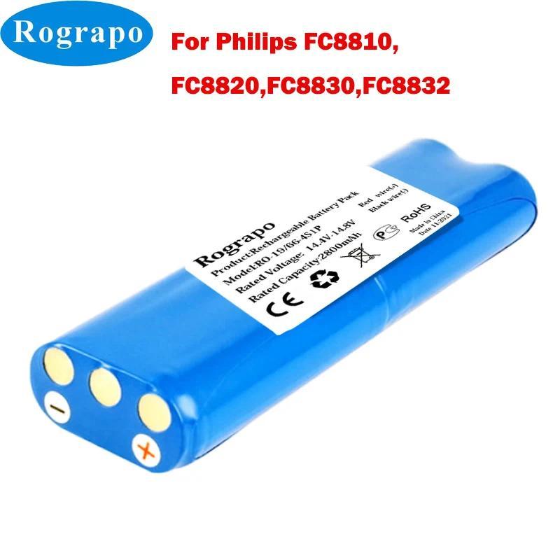 【QJ】ใหม่14.8V 3000MAh แบตเตอรี่ Li-Ion สำหรับ Philips FC8810, FC8820, FC8830, FC8832, FC8932สำหรับ M