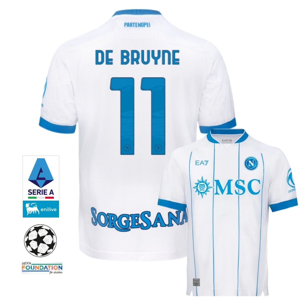 Fans Edition SSC Napoli Away เสื้อฟุตบอล 2026/27 เสื้อแขนสั้น
