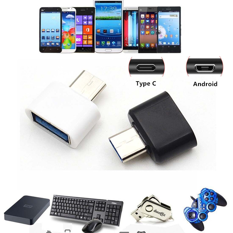 ตัวแปลง OTG สากล Type C เป็น USB Android เป็น USB Type C OTG Android OTG