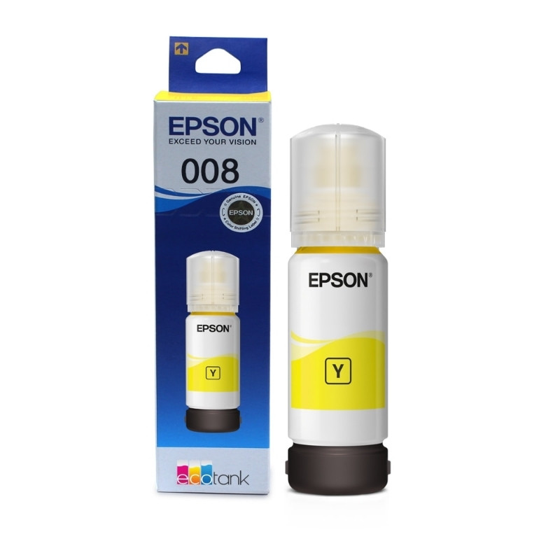 EPSON หมึกเติม รุ่น T06G400 (008) สีเหลือง ขนาด 70 มล.