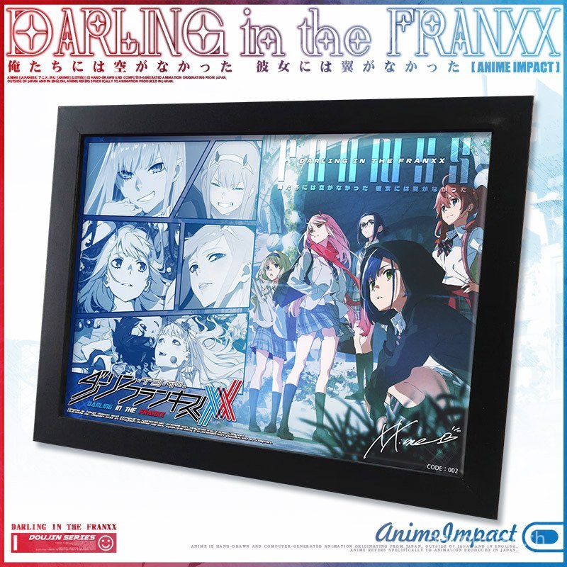 Darling in the Franxx ทีมชาติ 02 อะนิเมะ Valley เครื่องประดับของขวัญของขวัญนักเรียนสองมิติ