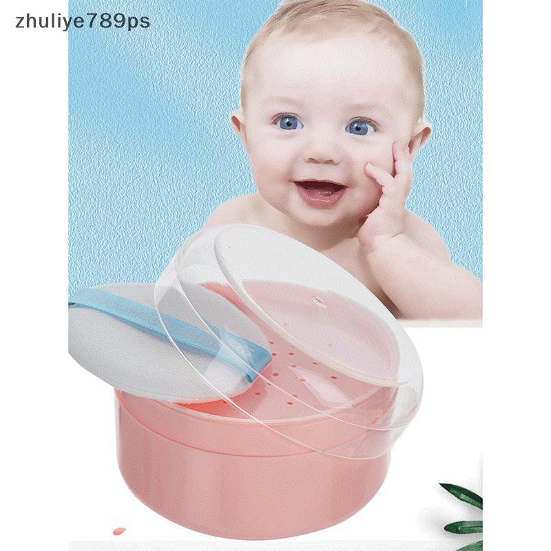 Zhuliye789ps] Baby Puff Cool Body Prily Heat Powde Sub-Botling แบบพกพากล่องเก็บที่ว่างเปล่าคอนเทนเนอ