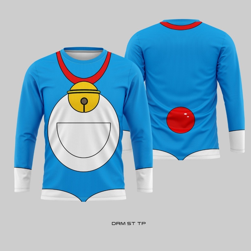 HOT Daily Jersey Drifit 3R Anime Doraemon (DRM ST TP)