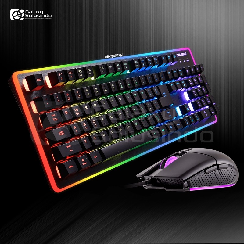 COUGAR DEATHFIRE EX RGB Wired Hybrid Mechanical Gaming Keyboard Mouse Combo - CG