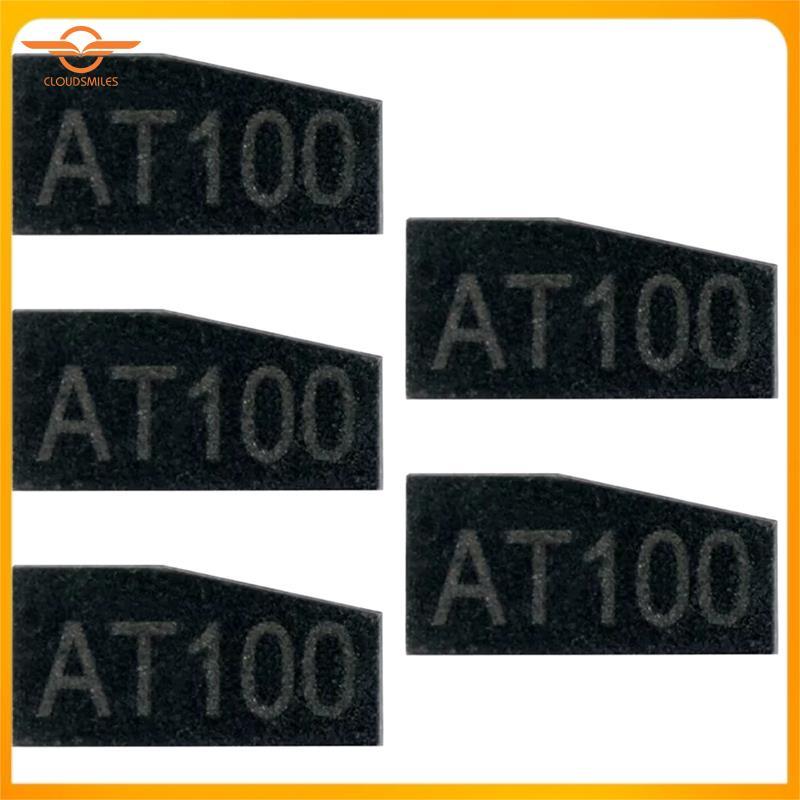 [CloudsMiles.th] 5 ชิ้น AT100 Universal Super Transponder ชิปสําหรับ XP200 XP400 XP400PRO ชิปกุญแจรถ