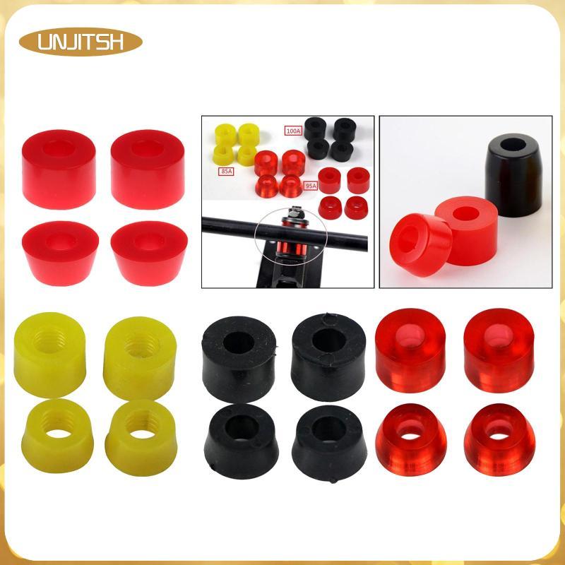 [unjitsh] Skateboard Longboard Replacement Bushings Fish Plate หลายสี Durometers