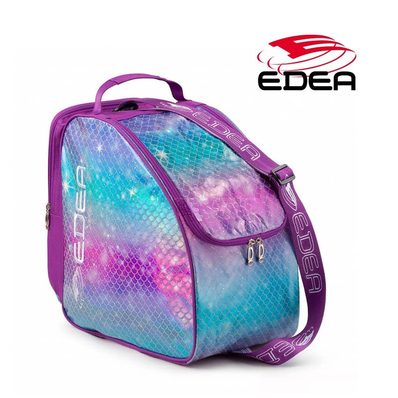 Edea Skate กระเป๋าเป้สะพายหลังเด็ก Skate Bag Risport Pattern Skate Backpack Skate Bag Skate Bag
