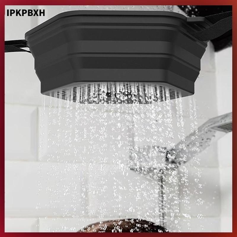 MagiDeal Arctic Ice Shower Ice Bath Tub ซิลิโคนพับ Ice Water Basin Ice Bath Barrel สําหรับห้องน้ําบ้