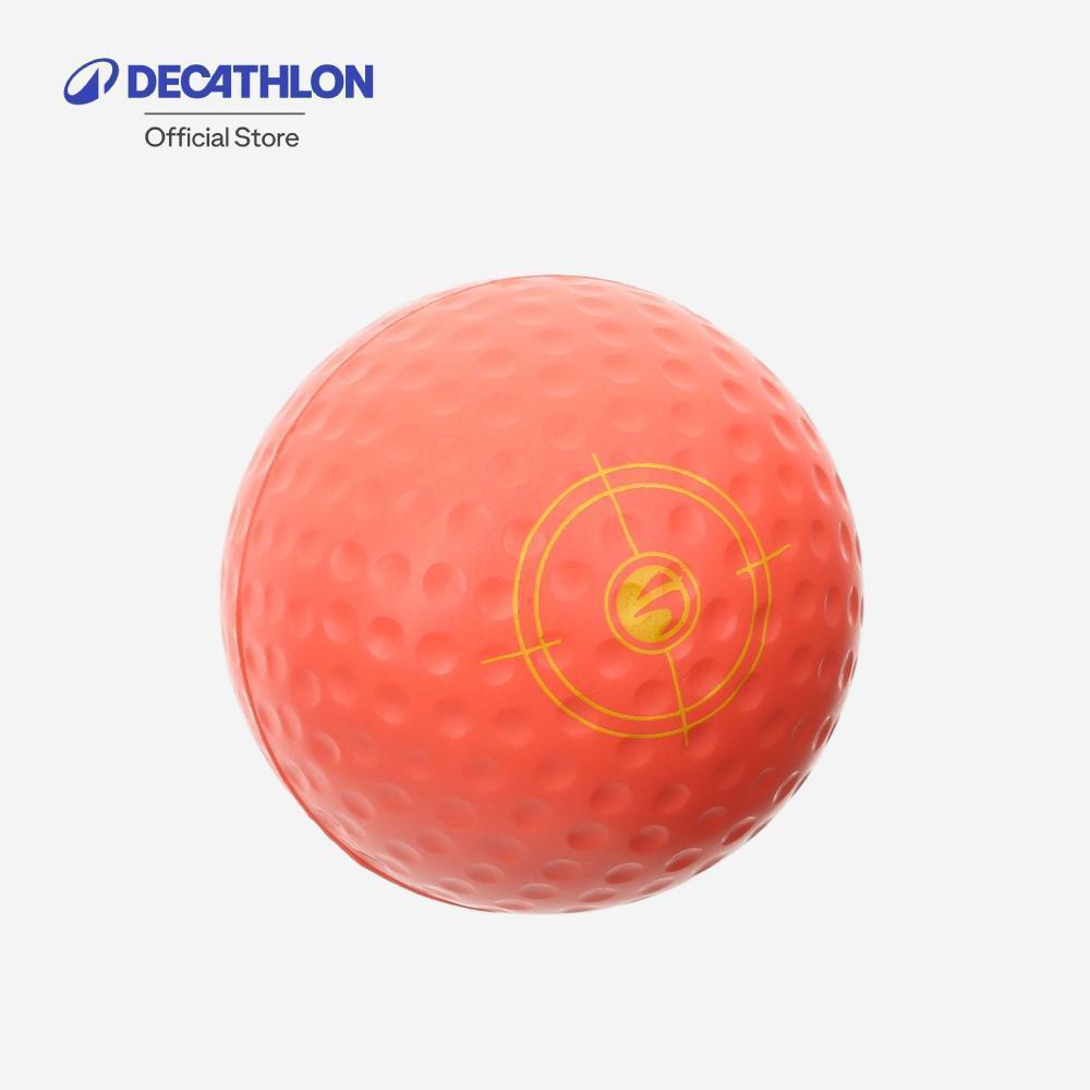Decathlon Kids' Golf Foam Ball x1 Inesis Coral Pink ลูกกอล์ฟโฟมสำหรับเด็ก รุ่น 100 (จำหน่ายแยก) - Orange