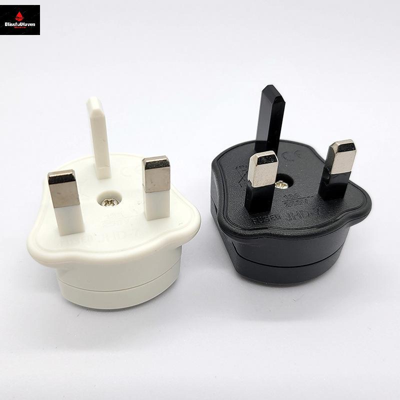 ทนทาน US to UK Plug Adaptor 2 Pin to 3 Pin Power Converter สําหรับเครื่องโกนหนวดไฟฟ้าแปรงสีฟันใช้ในค