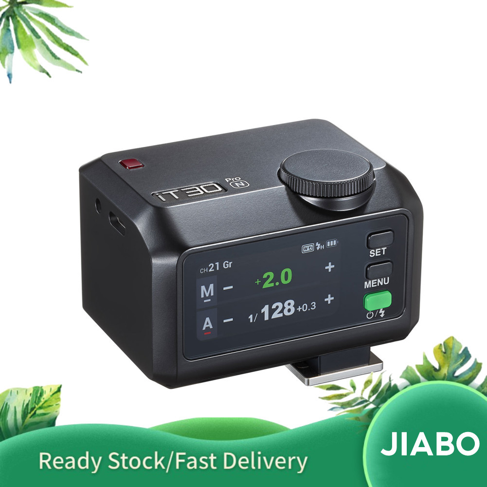 Jiabo Godox Mini แฟลชภายนอก 2.4GHz X System กล้องพกพาไฟฉาย 1.5s เวลารีไซเคิล 560 กะพริบ GN15 Global 