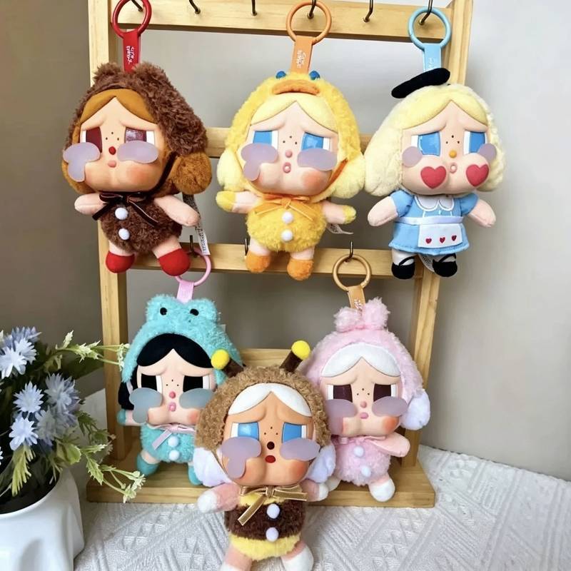 Crying Frog Plush Pendant Student Crying Frog Pannier Bag Package Pendant Crying Frog Key Ring Hangi