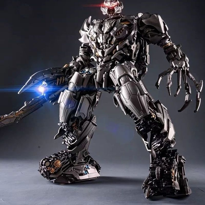 Ls06 Tank Wei Logo Black Mamba Transformers Megatron Sky Optimus Prime ของเล่นโมเดลเครื่องประดับรูป