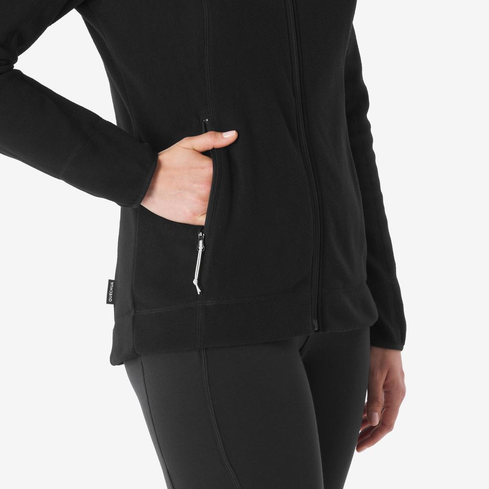 Decathlon جاكيت فليس نسائي بسحاب MH100 — صورة 5