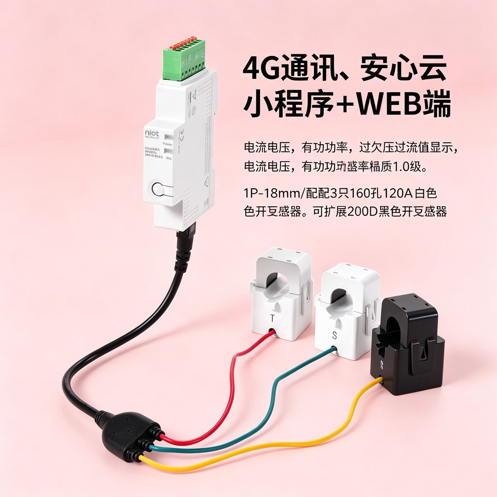สมาร์ทมิเตอร์วัดไฟฟ้า Tuya Zigbee 4G RS-485 วัดกระแส แรงดัน กำลังไฟ แจ้งเตือนไฟเกิน ไฟตก…