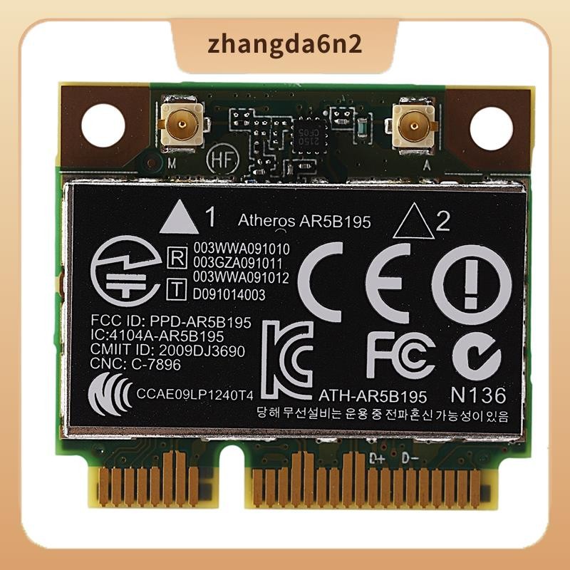 In StockAR9285 AR5B195 150M+BT3.0 Half Mini PCI-E การ์ดไร้สาย SPS:593127-001 592775-001 สําหรับ 430 